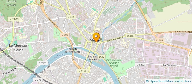 localisation de l'entreprise SCI RAMESH  MELUN