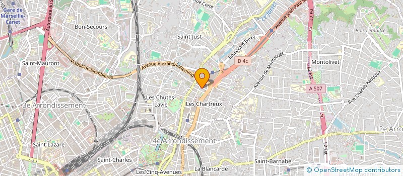localisation de l'entreprise SCI RAMESY à MARSEILLE