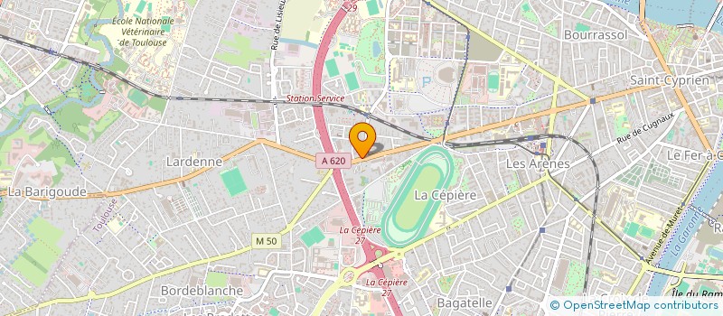 localisation de l'entreprise SCI RAMI à TOULOUSE