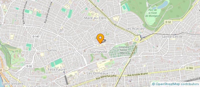 localisation de l'entreprise SCI RAMI à LE HAVRE