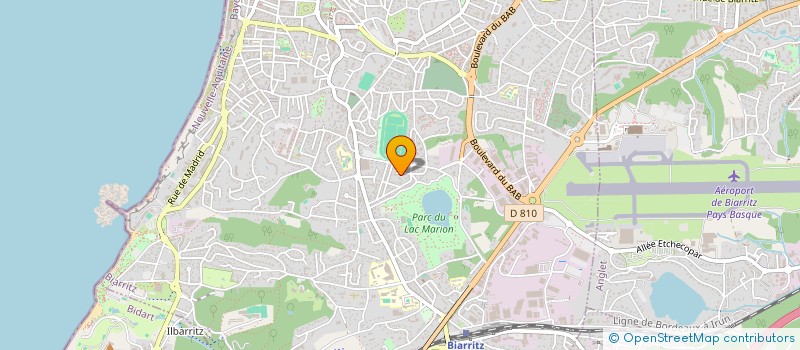 localisation de l'entreprise SCI RAMIA PLAZA à BIARRITZ