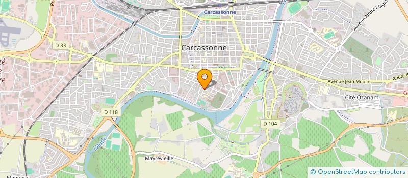 localisation de l'entreprise SCI RAMIMO à CARCASSONNE