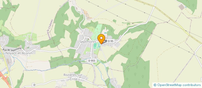 localisation de l'entreprise SCI RAMLOC  SEPTMONTS