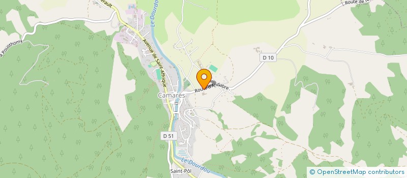 localisation de l'entreprise SCI RAMO IMMO  CAMARES