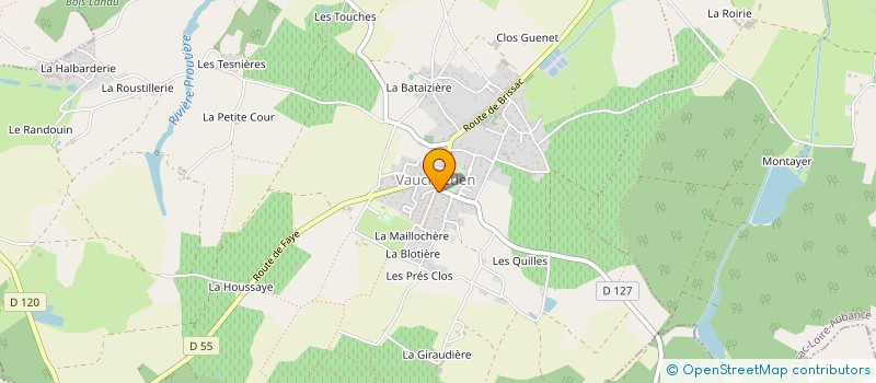 localisation de l'entreprise SCI RAMON  LES GARENNES SUR LOIRE