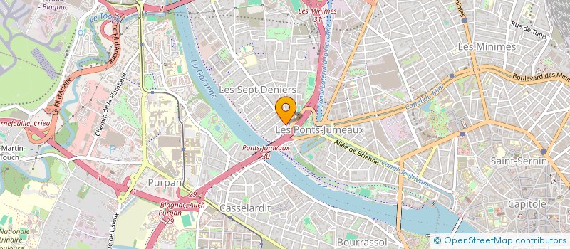 localisation de l'entreprise SCI RAMOND à TOULOUSE