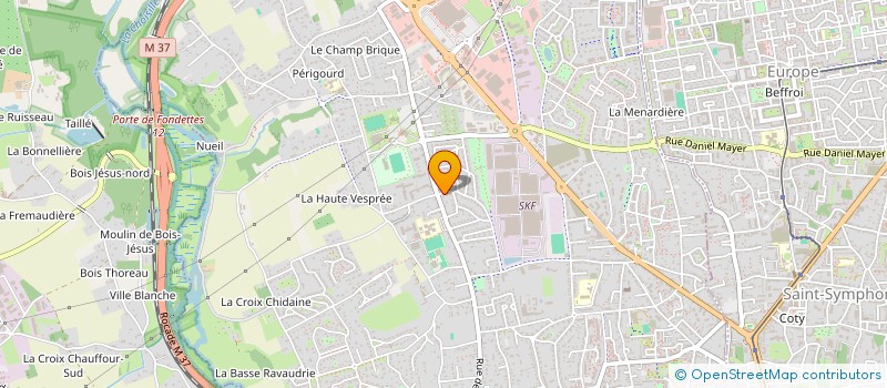localisation de l'entreprise SCI RAMONETAGE à SAINT-CYR-SUR-LOIRE