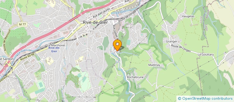 localisation de l'entreprise SCI RAMOS  RIVE-DE-GIER