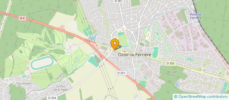 localisation de l'entreprise SCI RAMOS FERREIRA  OZOIR-LA-FERRIERE