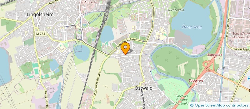 localisation de l'entreprise SCI RAMOVIC  OSTWALD