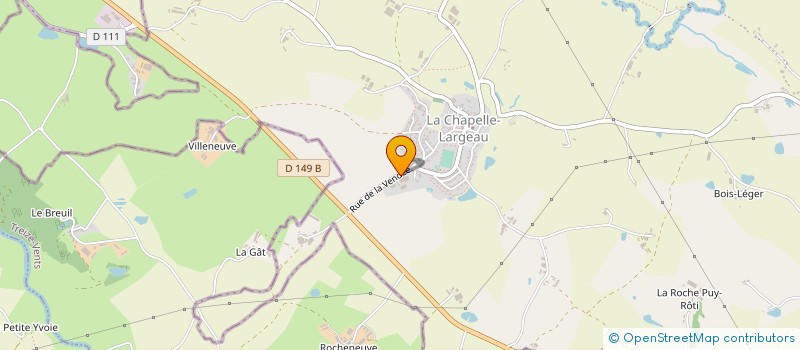 localisation de l'entreprise SCI RAMPILLON  MAULEON