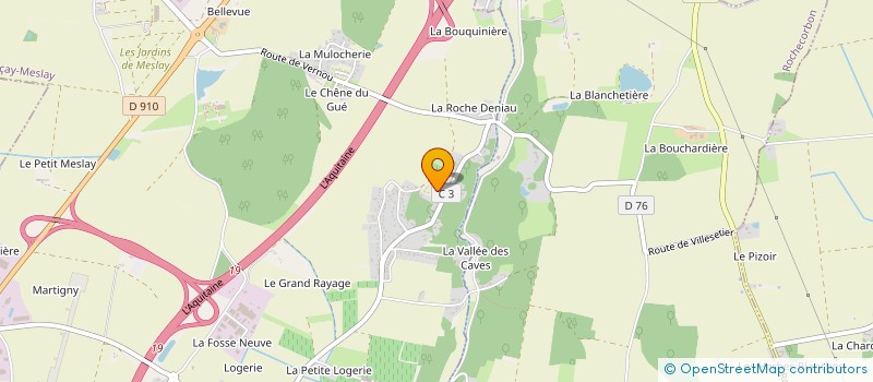 localisation de l'entreprise SCI RAMSES à ROCHECORBON