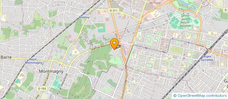 localisation de l'entreprise SCI RAMSES  MONTMAGNY