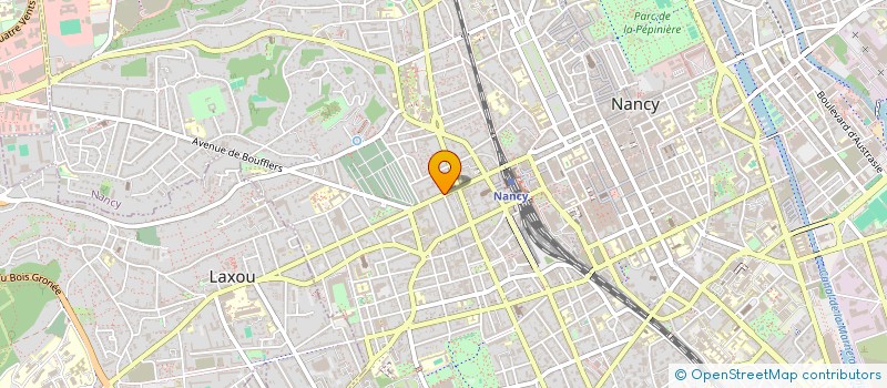 localisation de l'entreprise SCI RAMSES  NANCY