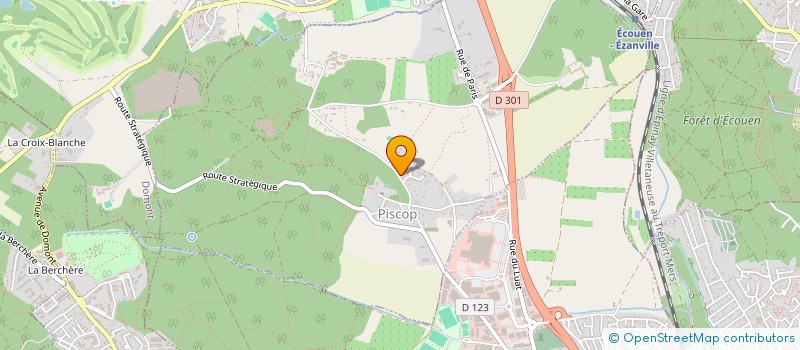 localisation de l'entreprise SCI RANA  PISCOP