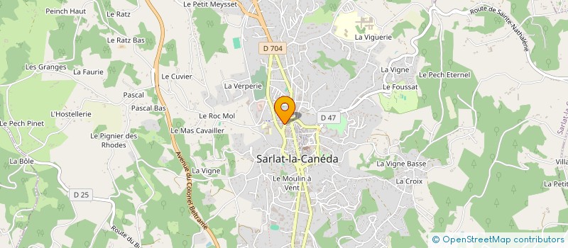 localisation de l'entreprise SCI RANALI à SARLAT-LA-CANEDA