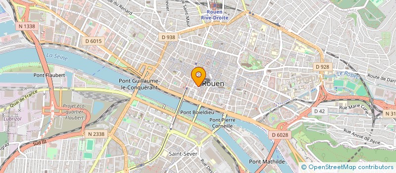 localisation de l'entreprise SCI RANCCHINI à ROUEN