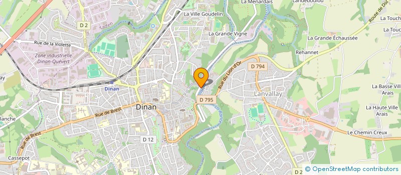 localisation de l'entreprise SCI RANCE INVESTISSEMENTS  SAINT-SAMSON-SUR-RANCE