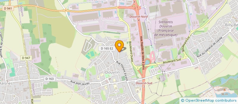 localisation de l'entreprise SCI RANDA  HAISNES