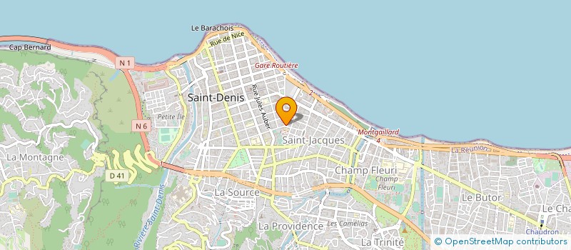 localisation de l'entreprise SCI RANDERA à SAINT-DENIS