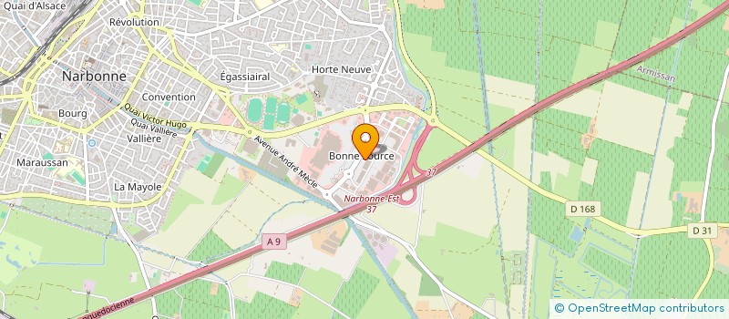 localisation de l'entreprise SCI RANDILLE à NARBONNE