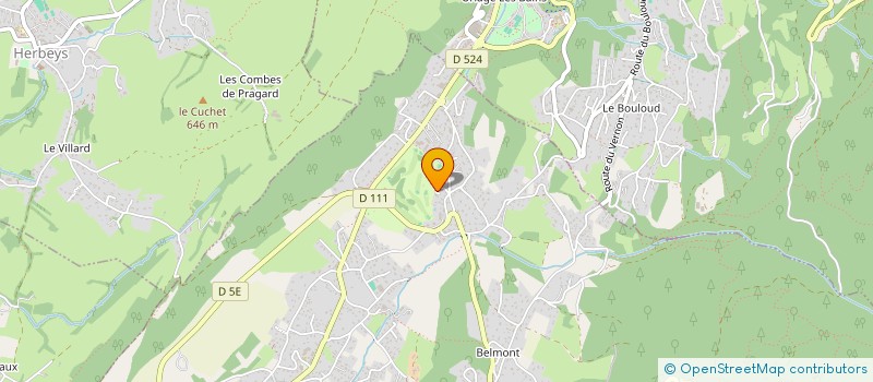 localisation de l'entreprise SCI RANDON VALLIER  VAULNAVEYS-LE-HAUT