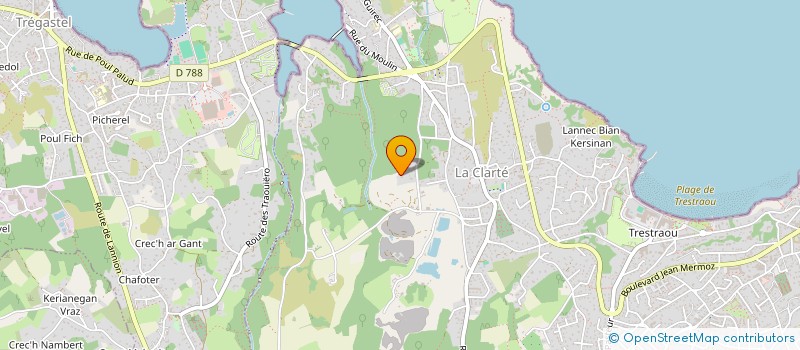 localisation de l'entreprise SCI RANGUILLEGAN  PERROS-GUIREC