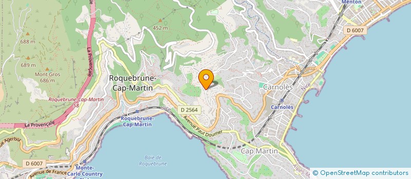 localisation de l'entreprise SCI RANI à ROQUEBRUNE-CAP-MARTIN