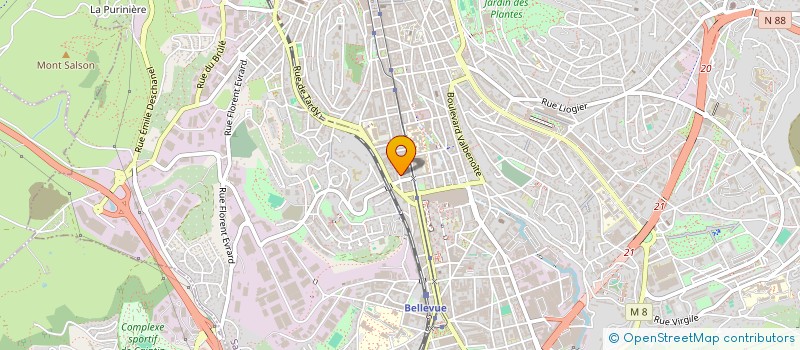 localisation de l'entreprise SCI RANIM  SAINT-ETIENNE