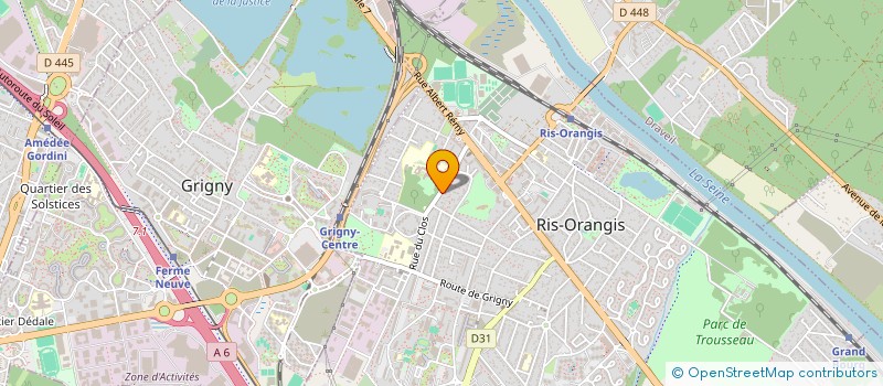 localisation de l'entreprise SCI RANJHA 786 à RIS-ORANGIS
