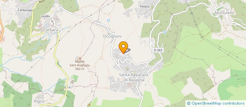 localisation de l'entreprise SCI RANNA à SANTA-REPARATA-DI-BALAGNA