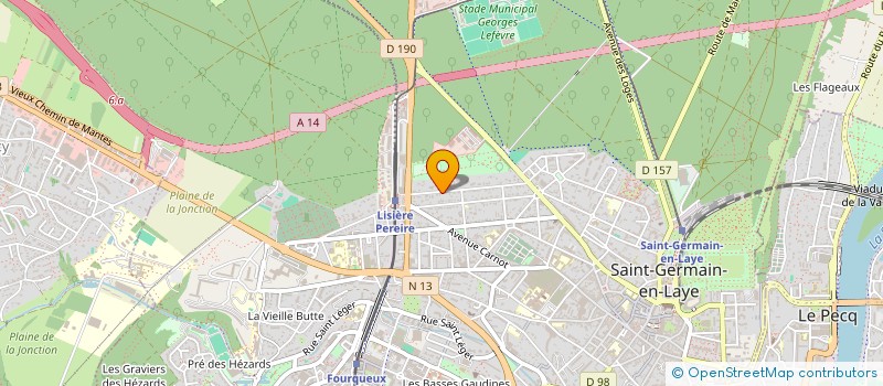 localisation de l'entreprise SCI RANNALHI  SAINT-GERMAIN-EN-LAYE