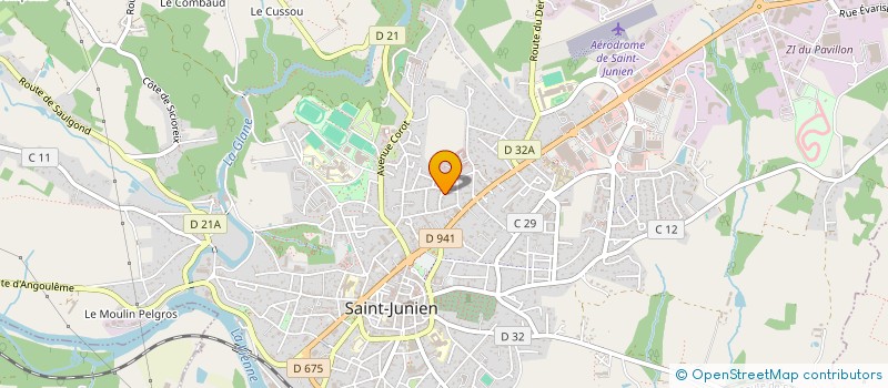 localisation de l'entreprise SCI RANT à SAINT-JUNIEN