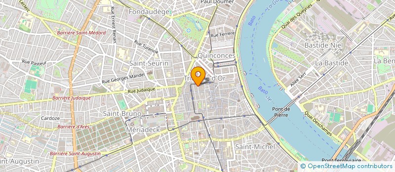 localisation de l'entreprise SCI RANTANPLAN  BORDEAUX