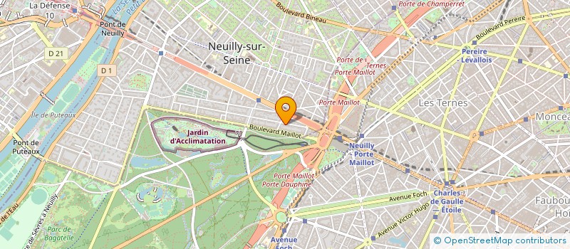 localisation de l'entreprise SCI RAOUL 33 à NEUILLY-SUR-SEINE