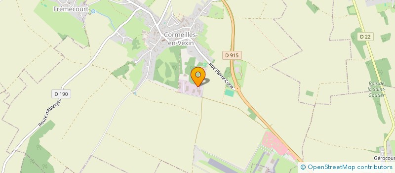 localisation de l'entreprise SCI RAOUL CRESSON  CORMEILLES-EN-VEXIN