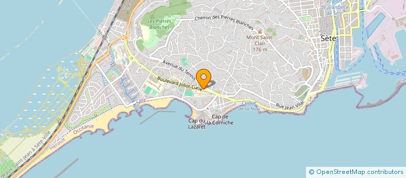 localisation de l'entreprise SCI RAOUL-FELIX  SETE