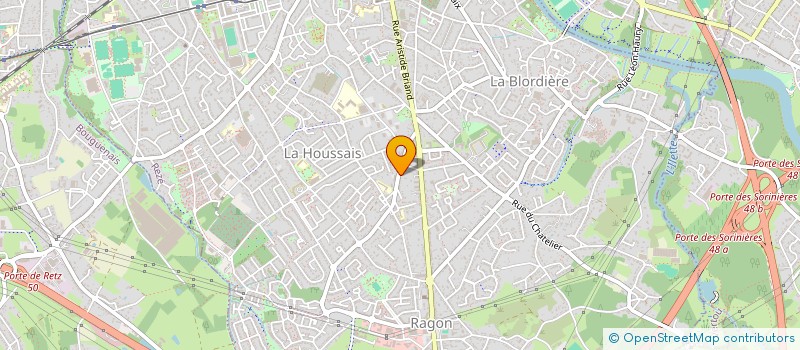 localisation de l'entreprise SCI RAOUL FOR EVER  REZE