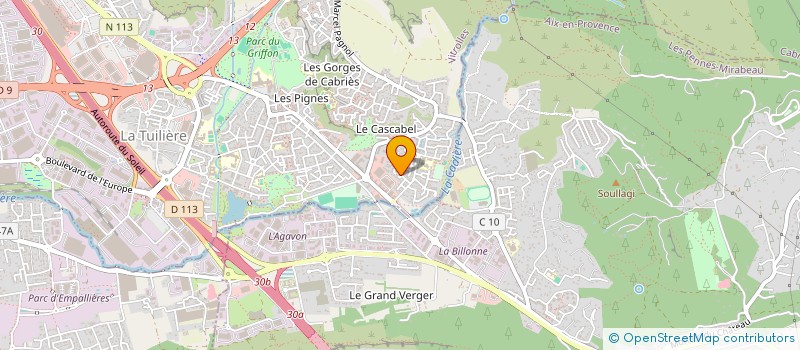 localisation de l'entreprise SCI RAP à VITROLLES