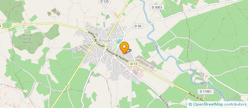 localisation de l'entreprise SCI RAPH'AL  ROUJAN