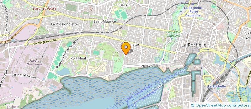 localisation de l'entreprise SCI RAPHAEL 1  LA ROCHELLE