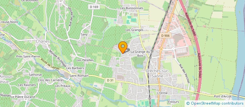 localisation de l'entreprise SCI RAPHAEL  LYON