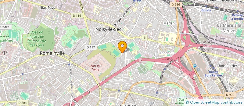 localisation de l'entreprise SCI RAPHAEL à NOISY-LE-SEC
