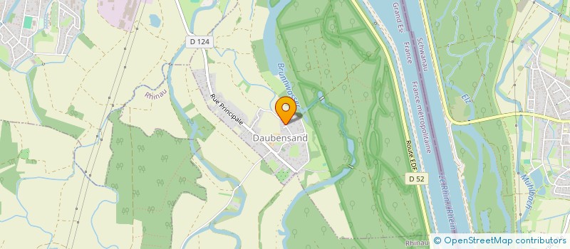 localisation de l'entreprise SCI RAPHAEL  DAUBENSAND