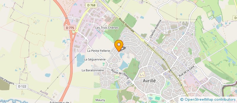 localisation de l'entreprise SCI RAPHAEL à TIERCE