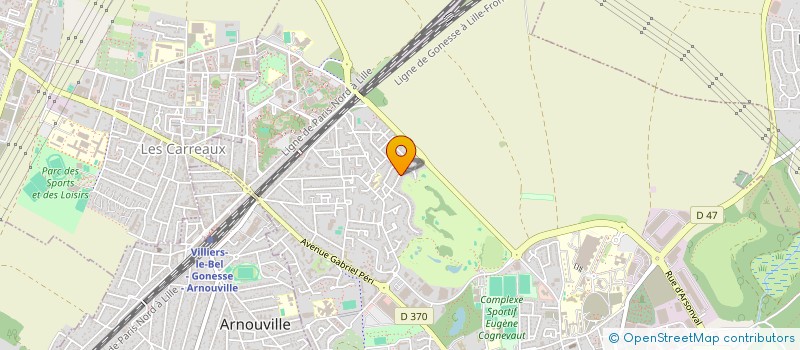 localisation de l'entreprise SCI RAPHAEL  GONESSE