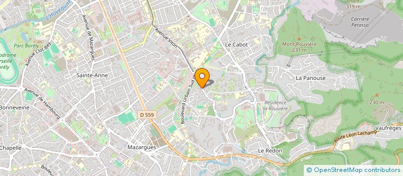 localisation de l'entreprise SCI RAPHAEL à MARSEILLE