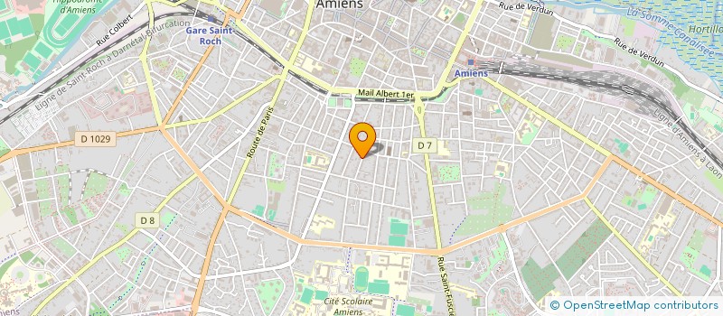 localisation de l'entreprise SCI RAPHAEL à AMIENS