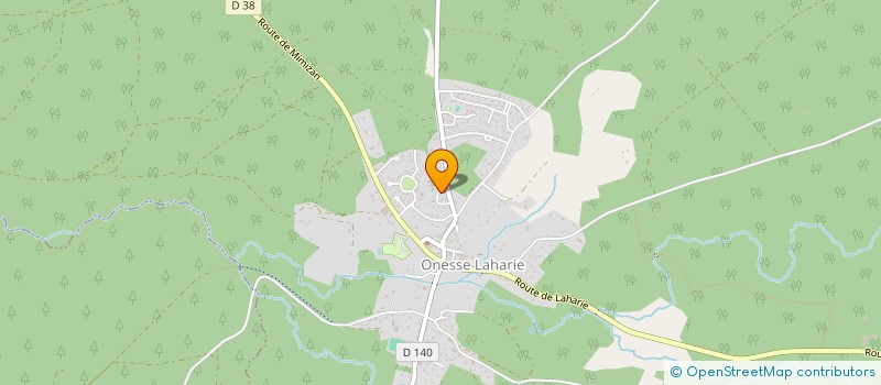 localisation de l'entreprise SCI RAPHAEL AUDREY  ONESSE-LAHARIE