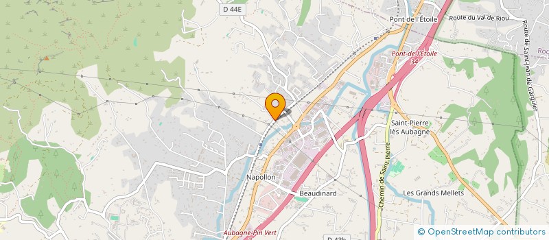 localisation de l'entreprise SCI RAPHAELISE à AUBAGNE